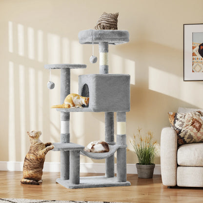 Tall Multi-Cat Climbing Tree