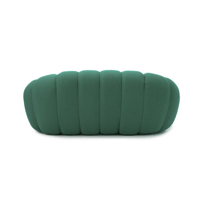 79.5" Modern Curved Boneless Sofa