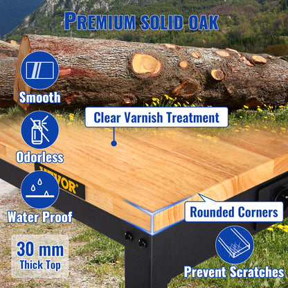 4 FT Workbench with Adjustable Height for your workspace!