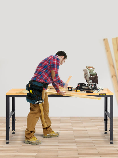 4 FT Workbench with Adjustable Height for your workspace!